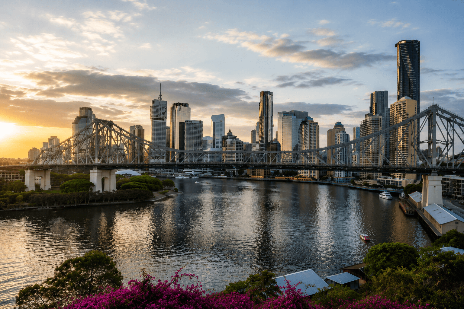 Brisbane city skyline