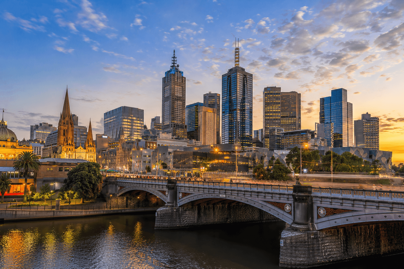 Melbourne cityscape